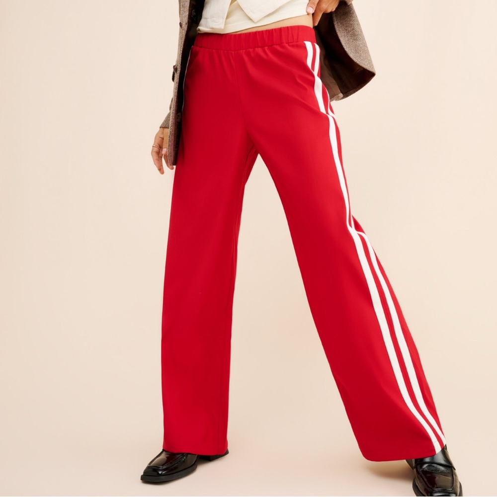 Red Sporty Trousers